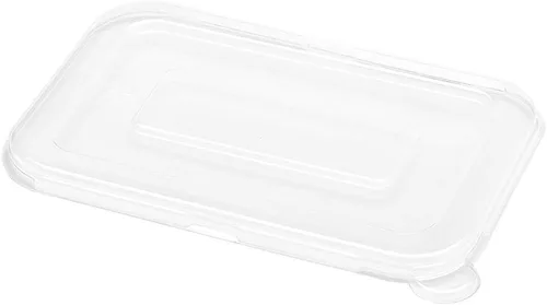 Vista 12 de Restaurantware Solo tapas: tapas de cúpula de plástico Pulp Tek, 100 tapas desechables para contenedores, los contenedores se venden por separado