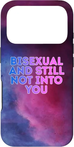 Vista 25 de Bisexual and Still Not Into You Bi Flag Pride Equality Humor Case for iPhone 17