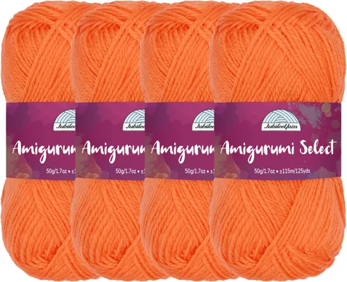 Vista 26 de JubileeYarn Amigurumi Select - Hilo acrílico DK - Begonia - 4 madejas