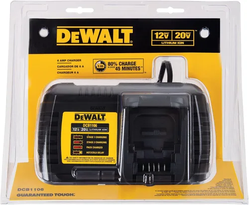 Vista 9 de DEWALT Cargador de 6 amperios 12V MAX*/20V MAX*/FLEXVOLT (DCB1106)