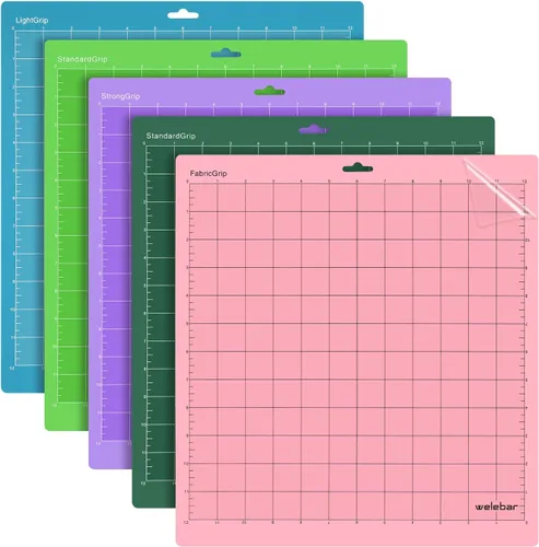 Vista 7 de Alfombrillas de corte compatibles con Cricut Maker 3/Maker 4/Maker/Explore 3/4/5/Air 2/Air, paquete de 6