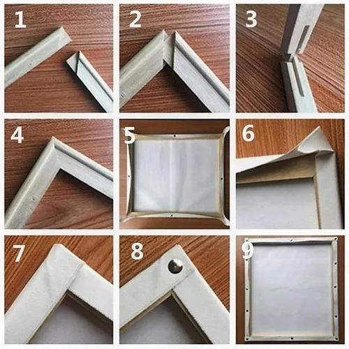 Vista 7 de Tucocoo Kits de pintura por números de flores de equinácea con pinceles y pigmento acrílico sobre lienzo para adultos, hermoso proyecto