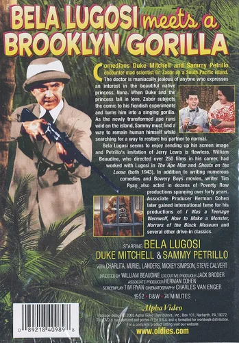 Vista 2 de Bela Lugosi Meets A Brooklyn Gorilla
