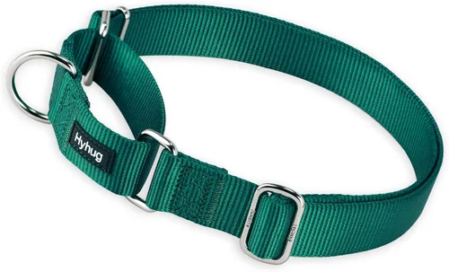 Vista 13 de Hyhug Collar Martingale para perros pequeños, color verde, resistente a prueba de escape, nailon duradero, sin hebilla, ideal para entrenamiento