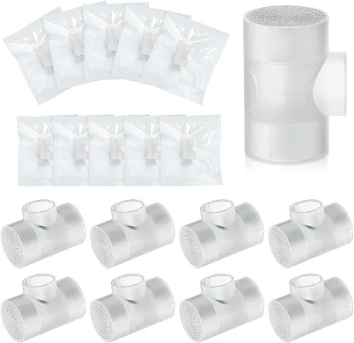 Vista 7 de Threlaco 10 piezas de traqueotomía HME intercambiador de humedad de calor paquete individual Traqueotomía Humidificador Suministros de traqueotomía