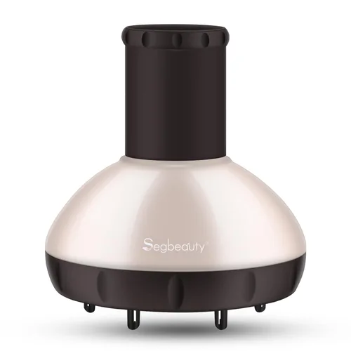 Vista 8 de Segbeauty Difusor de cabello para cabello rizado, flujo de aire ajustable mejorado, cuenco profundo, accesorio de difusor profesional de salón
