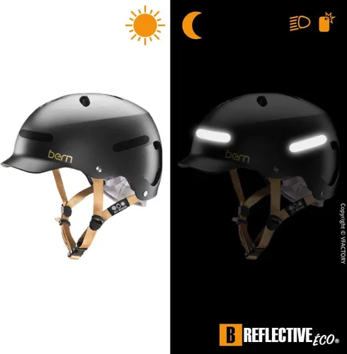 Vista 5 de Kit de 10 Pegatinas Reflectantes Retro para Motocicleta, Cascos, Bicicletas, Scooters, Cochecito, Buggy... - Adhesivo universal - Tecnología 3M