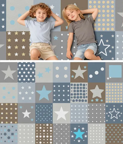 Vista 15 de ABC - Alfombra de juegos para niños de 3 x 5 pies, suave y antideslizante, tapete de juego educativo, aula preescolar, alfombra de guardería