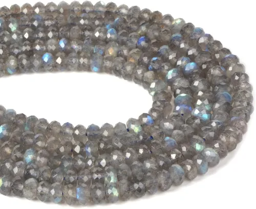 Vista 46 de 7 chakras piedras preciosas de 0.236 in de piedras preciosas facetadas Rondelle sueltas cuentas para hacer joyas DIY cuentas de 16 pulgadas
