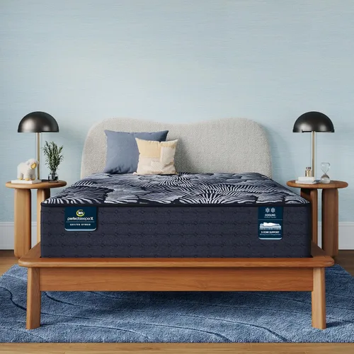 Vista 18 de Serta Perfect Sleeper X Knox - Colchón híbrido acolchado firme de 13.5 pulgadas, tamaño Twin XL, 5 zonas de soporte y tecnología de enfriamiento