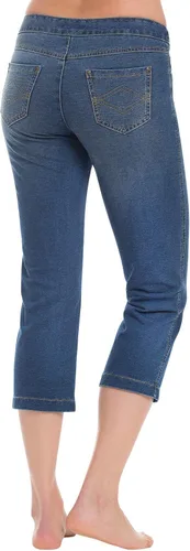 Vista 2 de PajamaJeans Pantalones Estilo Capri para Mujer, Capris de Denim Stretch para Mujer