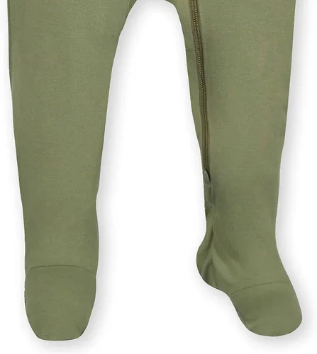 Vista 4 de Gerber Pijama unisex para bebé y niño pequeño, suave, con pies, con viscosa hecha con eucalipto