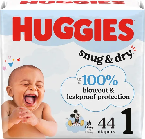 Vista 46 de Pañales Huggies Snug & Dry para bebé