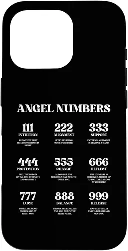 Vista 20 de Funda para iPhone 16 Números de Ángel Números Divinos