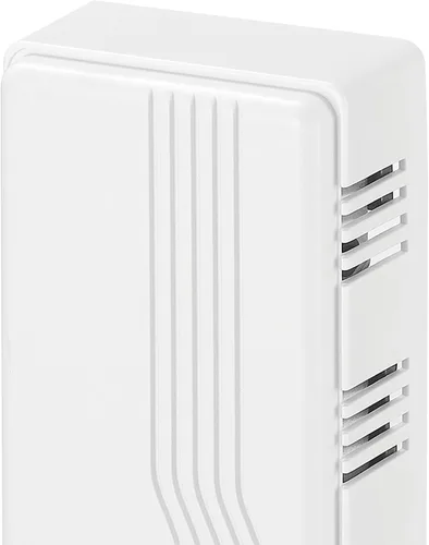 Vista 6 de Heath Zenith Timbre mecánico con cable para puerta, blanco, plástico, con cable, 2 melodías, vertical, horizontal, 80 dB, botón no incluido