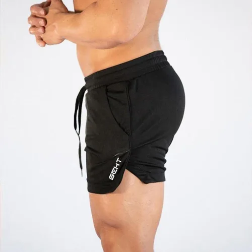 Vista 3 de Wabtum Pantalones cortos de verano para hombre, pantalones cortos de correr de 5 pulgadas de secado rápido, pantalones cortos deportivos