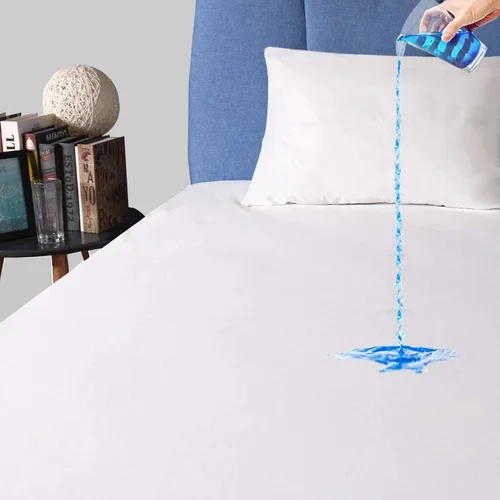 Vista 10 de Safe and Sound Mattress Protector, Premium 100% Waterproof Mattress Cover, Noiseless Breathable Soft, Fitted Deep Pocket 8-21'' Bed Cover Gray Twin