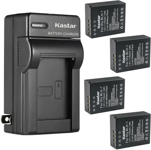 Vista 7 de Kastar Cargador de batería de pared de CA totalmente decodificado para Olympus BLH-1, BLH-01, PS-BLH1, BLH1, cargador BCH-1, Olympus OM-D EM1 Mark