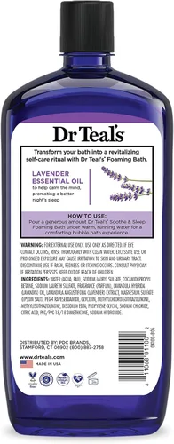 Vista 12 de Dr Teal's Baño espumoso con sal pura de Epsom, lavanda y eucalipto, 34 onzas líquidas (paquete de 2)