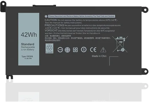 Vista 6 de YRDD6 Battery Replacement for Dell Inspiron 5482 5485 5488 5491 3310 3493 3582 3593 3793 5493 5585 5593 5480 5590 5591 5594 5598 15 3583 3584 Vostro