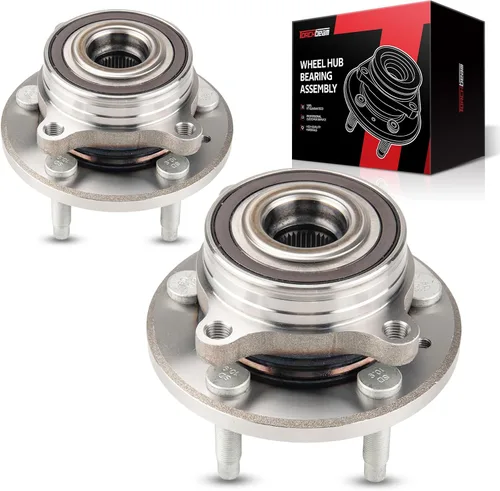 Vista 87 de Torchbeam 515081 4WD Cojinete de rueda delantera y montaje de cubo de repuesto para Ford F-250 Super Duty 2005-2010, Ford F-350 Super Duty 2005-2010