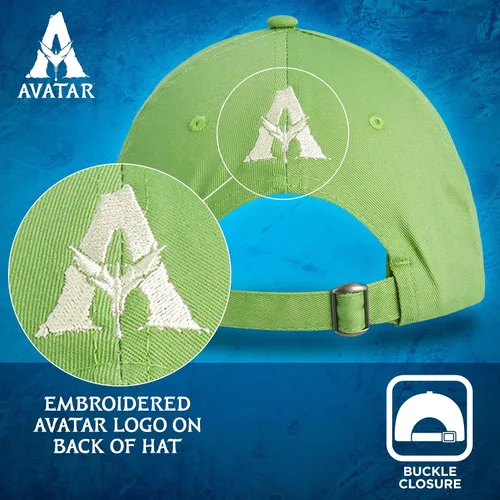 Vista 3 de Concept One Disney Avatar The Way of Water Dad - Gorra de béisbol ajustable de algodón con ala curvada