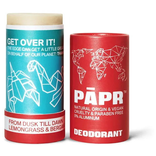 Vista 10 de PAPR-Desodorante natural en embalaje de papel sostenible sin residuos, desodorante vegano para hombres y mujeres, sin fragancia artificial, aluminio