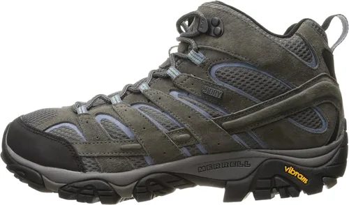Vista 8 de Merrell - Botas de senderismo impermeables para mujer Moab 2 Mid