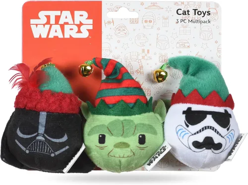 Vista 10 de Star Wars para Mascotas Figura de Peluche GROGU de 10" Calcetín Juguete Madriguera The Mandalorian Holiday Pet Products GROGU El Niño Juguete