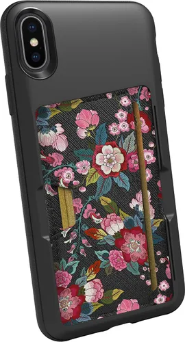Vista 51 de Smartish Funda tipo cartera para iPhone 11 Pro - Wallet Slayer Vol. 2 [soporte protector delgado] tarjetero (seda) - Black Tie Affair