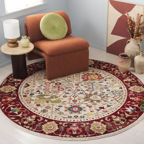 Vista 34 de SAFAVIEH Kashan Collection - Alfombra de área de 2 x 3 pies, color beige y gris pardo, diseño oriental tradicional, no desprende pelusa y de fácil