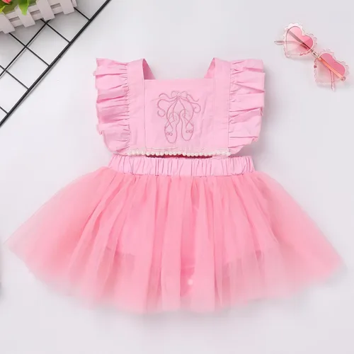 Vista 5 de Mameluco para bebé niña para primer cumpleaños, disfraz de princesa para Halloween, cosplay