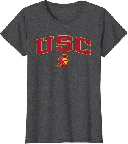 Vista 6 de USC Apparel Southern Cal Trojans Classic Logo Camiseta oficial Negro