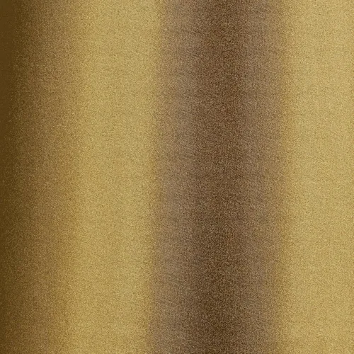Vista 2 de Juego de 2 pantallas de lámpara de tambor (premontadas) dorado satinado grande de 14 pulgadas superior x 16 pulgadas inferior x 11 pulgadas de alto