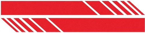 Vista 10 de Dickno 2 piezas de adhesivos para espejo retrovisor de coche, 14 cm × 1,4 cm Adhesivos impermeables para espejo lateral de auto, tiras