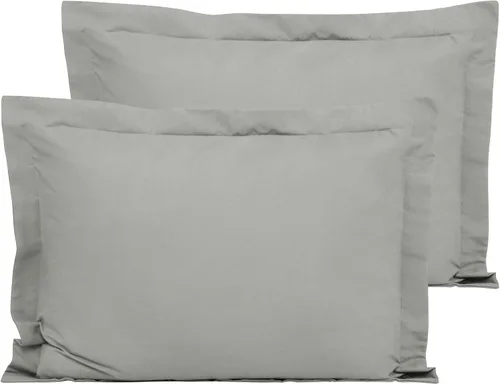 Vista 64 de FLXXIE Juego de 2 fundas de almohada estándar de microfibra, resistentes a la decoloración, a las arrugas y al encogimiento, fundas de almohada