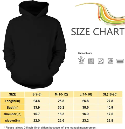 Vista 3 de IZREEL Sudadera con capucha unisex con patrón HD de juego, sudadera deportiva de personajes