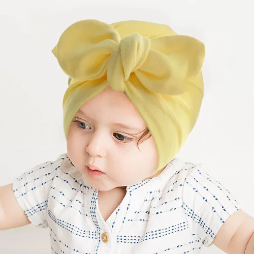 Vista 3 de PHEZEN 6 sombreros de bebé recién nacido, gorro suave lindo para niños y niñas de 0 a 6 meses, gorro de hospital tipo 4, Type 4