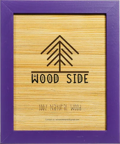 Vista 12 de Marco de fotos de madera rústica de 9 x 12 – 100% madera maciza natural ecológica envejecida para montaje en pared, marco de fotos de mesa