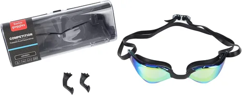 Vista 6 de Gafas de natación para adultos sin fugas Protección UV que compite con gafas de alta resolución