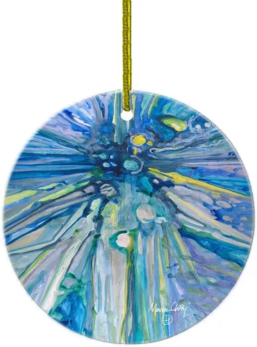 Vista 11 de Maureen Claffy Ceramic Christmas Tree Ornament Conception