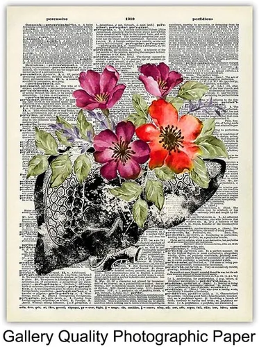 Vista 6 de Decoración artística de pared de corazón, cráneo, cerebro, pulmones, riñón, hígado, decoración de habitación de anatomía humana, decoración