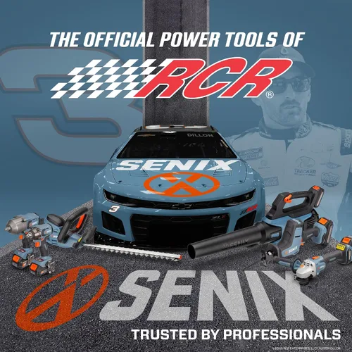 Vista 6 de SENIX PSRX2-M1-0 X2 20 Volt Max* Sierra alternativa compacta de 1/2 pulgada, velocidad variable, 2800 SPM máximo, abrazadera de hoja sin