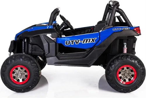 Vista 5 de MotoTec UTV 4x4 12v azul (2.4ghz RC)