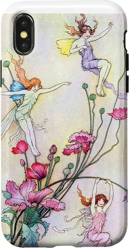 Vista 5 de Carcasa para iPhone 12, diseño de flores de baile de Warwick Goble