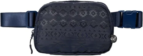 Vista 42 de C.C Bolsa de cintura para mujeres – Riñonera acolchada cruzada para el cuerpo con correa ajustable, idea de regalo de moda, Ajuste regular