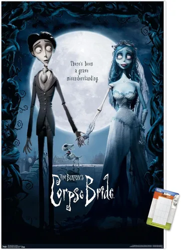 Vista 9 de Trends International Tim Burton's The Corpse Bride - Póster de pared de una hoja, 14.725 x 22.375 pulgadas, versión premium sin marco
