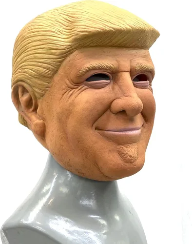 Vista 4 de Zagone Studios Máscara de látex de Donald, Donald Trump