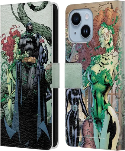Vista 11 de Head Case Designs Officially Licensed Batman DC Comics Batman #609 Hush Gotham City Sirens Leather Wallet Case Compatible with Apple iPhone 7/8 / SE