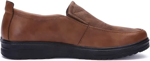 Vista 7 de Veslexth Mocasines para hombre, zapatos casuales para exteriores, transpirables, cómodos, ligeros, para adultos, para conducir, viajar, caminar